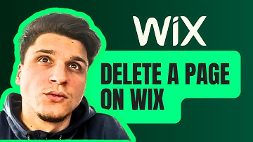 How Do I Delete A Page On Wix Editor