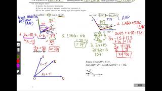 VIDEO KEY 4   ANGLE ADDITION POSTULATE