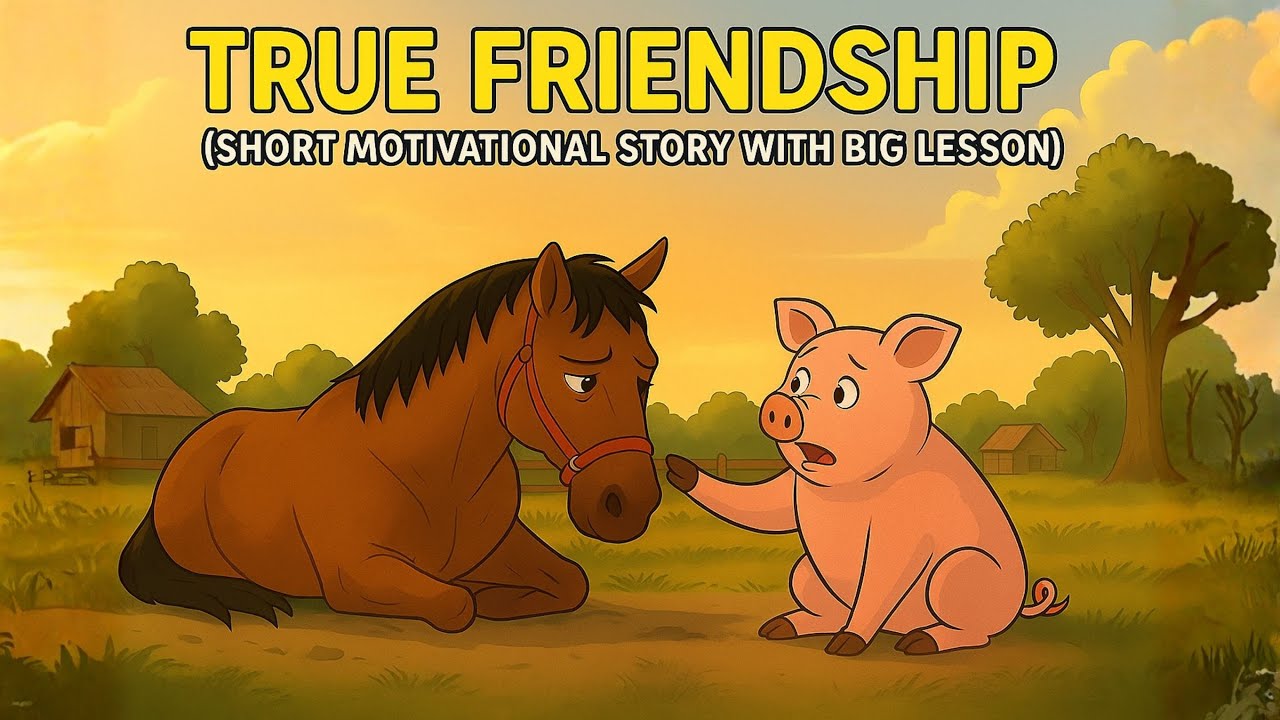 The Horse and the Pig | Moral Stories in English | A Heart-Touching Story | Learn English