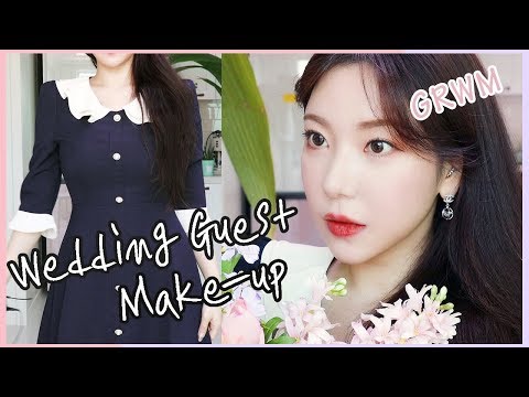 나의 하객 메이크업, 하객 패션 [친구 결혼식 가는 날, 같이 준비해요] GRWM / 깡나