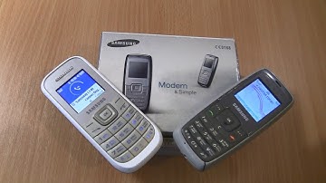 Incoming call & Outgoing call at the Same Time Samsung GT  E1200M+Samsung c140