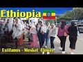 4k walking tour estifanos to  meskel flower addis ababa ethiopia 2023