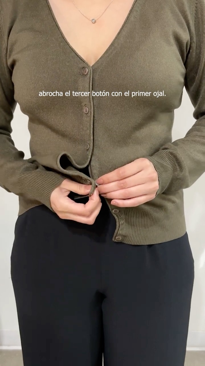 Truco que no conocías con tu suéter