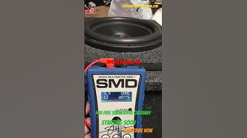 American Bass DX #sub #bass #flex SMD-AMM1 #dyno Test #fyp #shorts