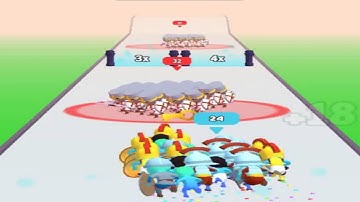 Crowd Fight 3D - All Levels Gameplay Walkthrough - Part 7 - level 21 - 22 Android, iOS