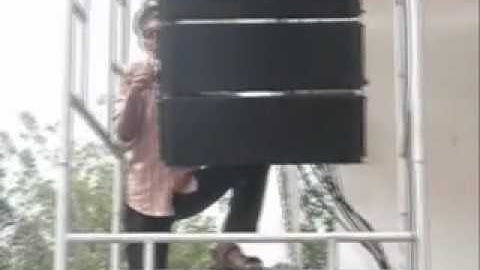 ns praseed installing faital pro line array