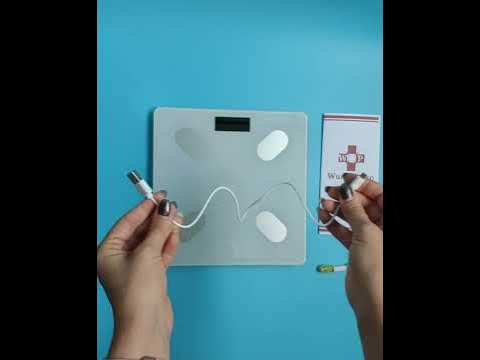 Умные диагностические напольные весы Wunder Pro с зарядкой от USB - YouTube