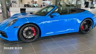 Porsche 911 - Shark Blue v Voodoo Blue v Mexico Blue