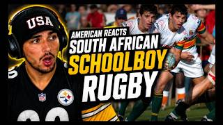 American Reacts to SOUTH AFRICAN Schoolboy Rugby… THESE ARE KIDS?!