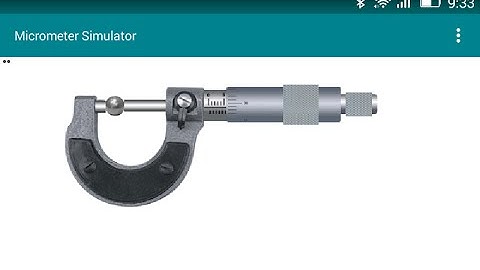 Preview Micrometer Simulator App