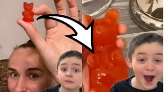 Gummy Bear In Salt!
