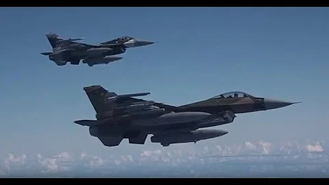 COPE NORTH 2020 Air Force KC-30A Multi-Role Tanker refuelling United States F-16's.