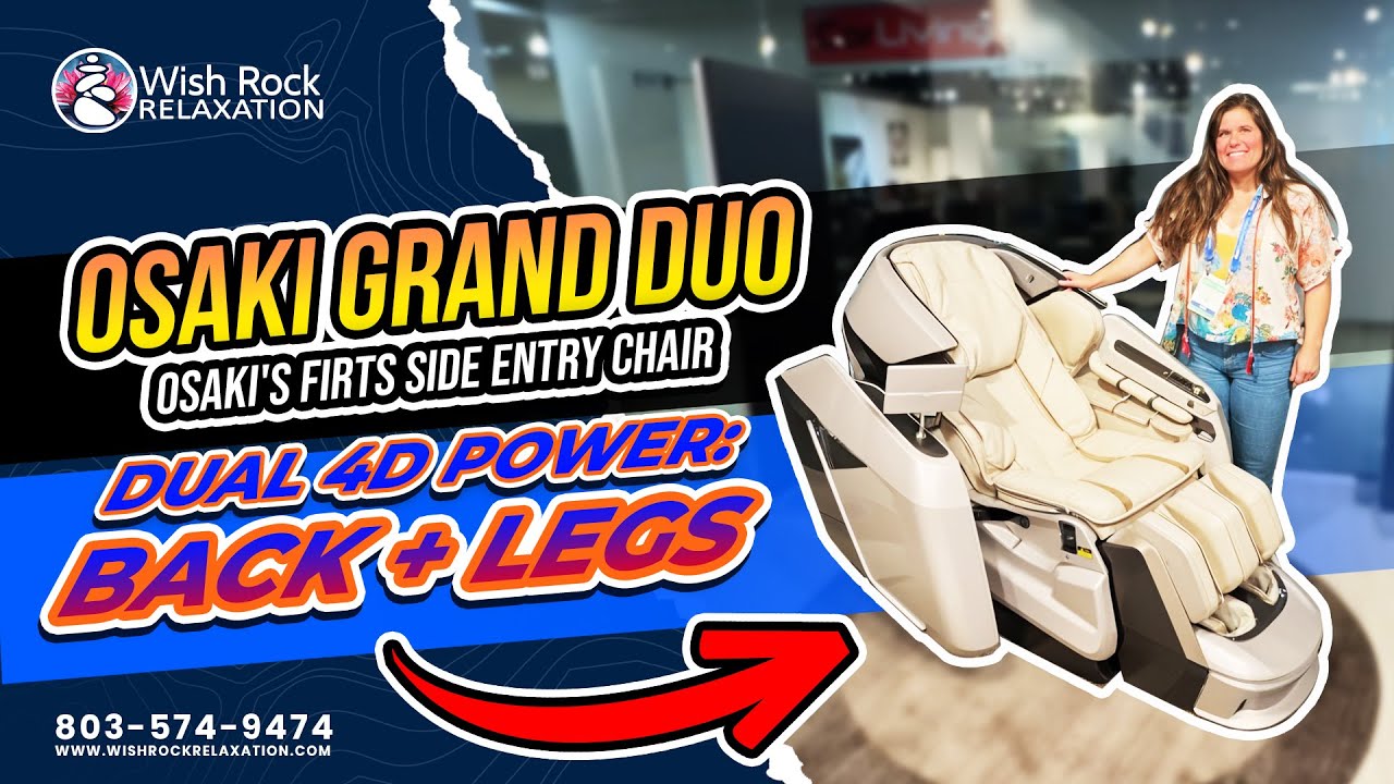 Первый взгляд: Osaki Grand Duo | Двойной 4D-массаж + боковая конструкция 🔥