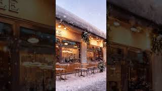 Winter Coffee Shop With Smooth Music⛄ Music to Melt Away Stress