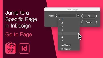 Jump to a Specific Page in InDesign (Go to Page)
