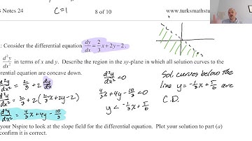 Solving Differential Equations pg 9, pt 1