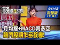 【錢線百分百】20220112完整版(中集)《個股期貨操作實戰 月均線.MACD判多空! 撐盤靠金融.台積電 櫃買續弱最大敗筆!》│非凡財經新聞│