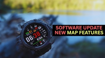 New Software Update! Amazfit T Rex 3 Gets New Map Features