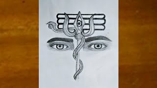 How To Draw Lord Shivashivratri Drawing Angry Mahadev Sketchshiva Lingam Pencil Drawingbd Art Op