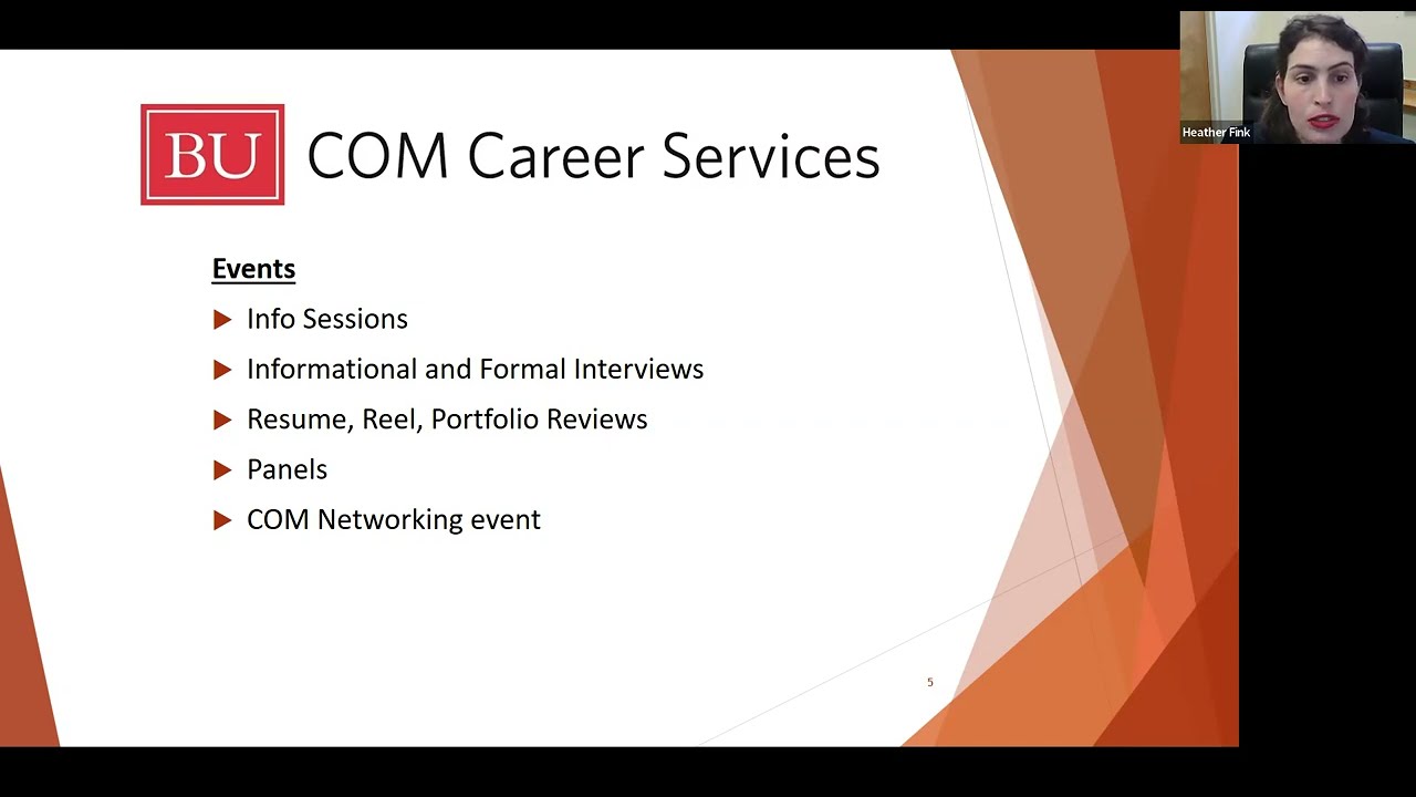 COM Career Services Overview
