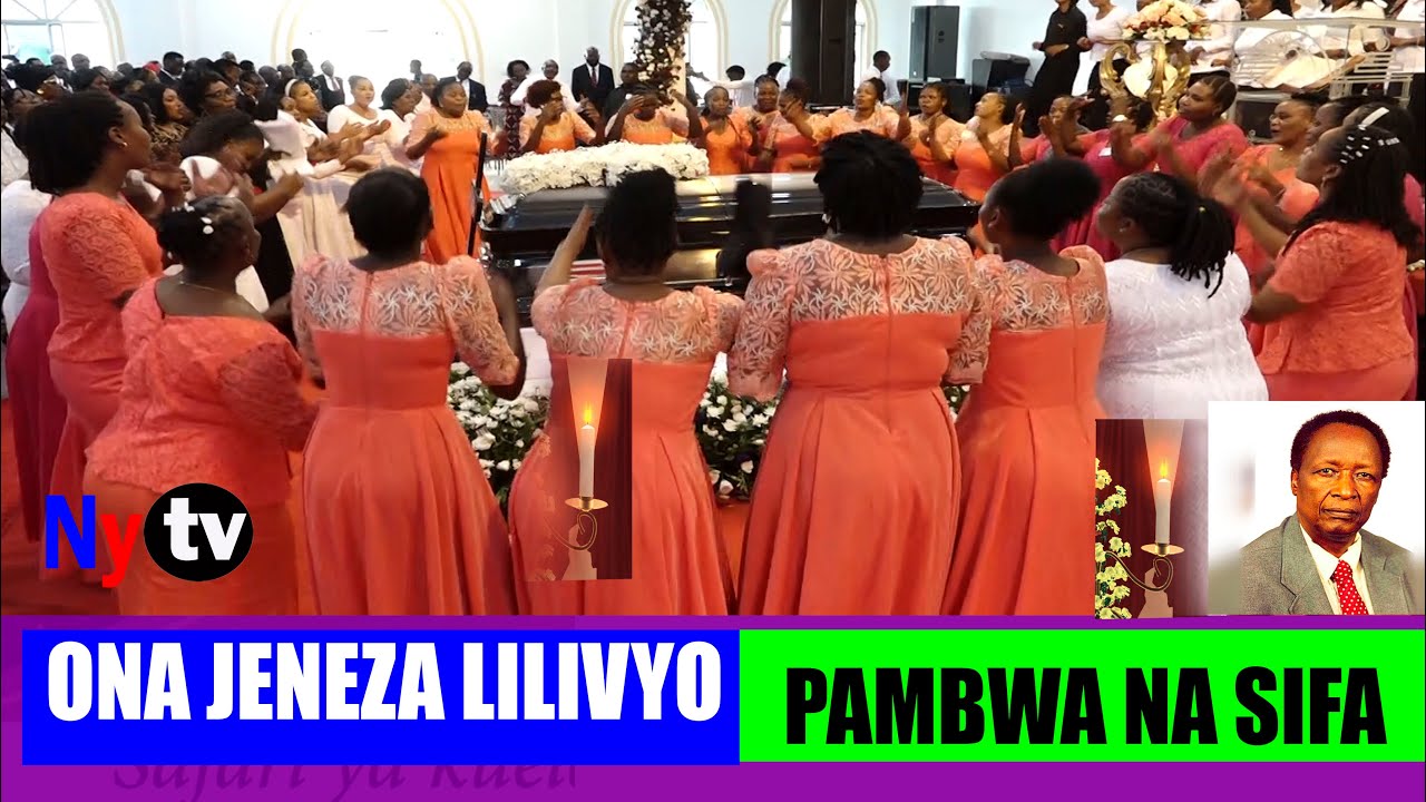 TAZAMA NAMNA WATU WALIVYO MTUKUZA MUNGU SIKU YA KUTOA HESHIMAZA MWISHO  KWA HAYATI REV.DKT.I. LAZARO