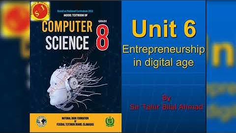 Computer Science unit 6 Enterpreneurship in digital age