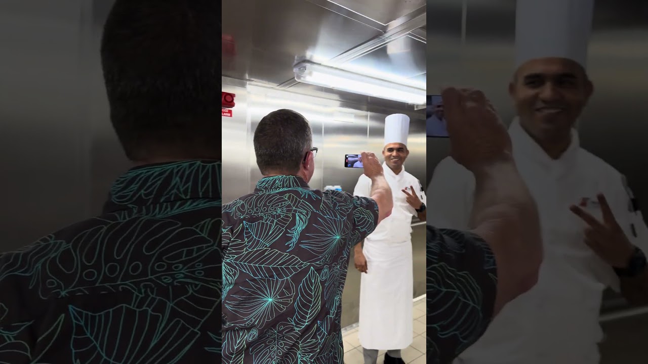 Carnival Jubilee | Chef Table Highlights (pt 10; BTS Carnival Jubilee Galley Kitchen)