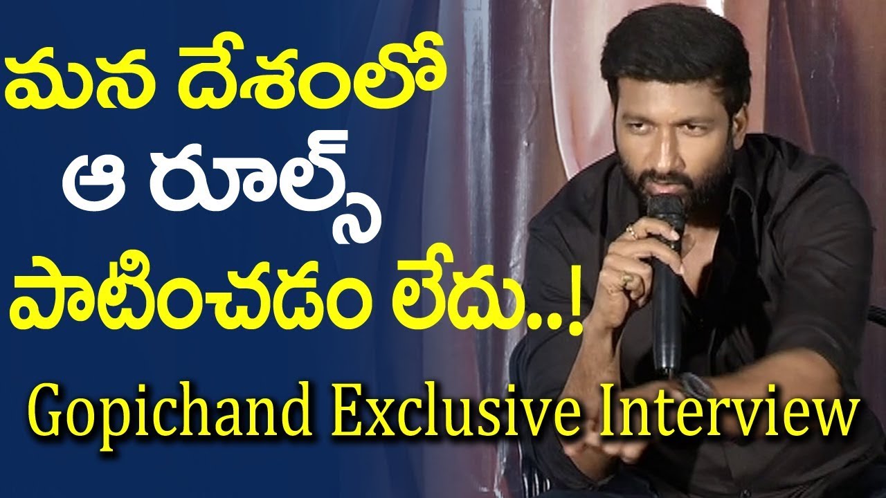 Hero Gopichand Exclusive Interview | Pantham Movie | Film Jalsa