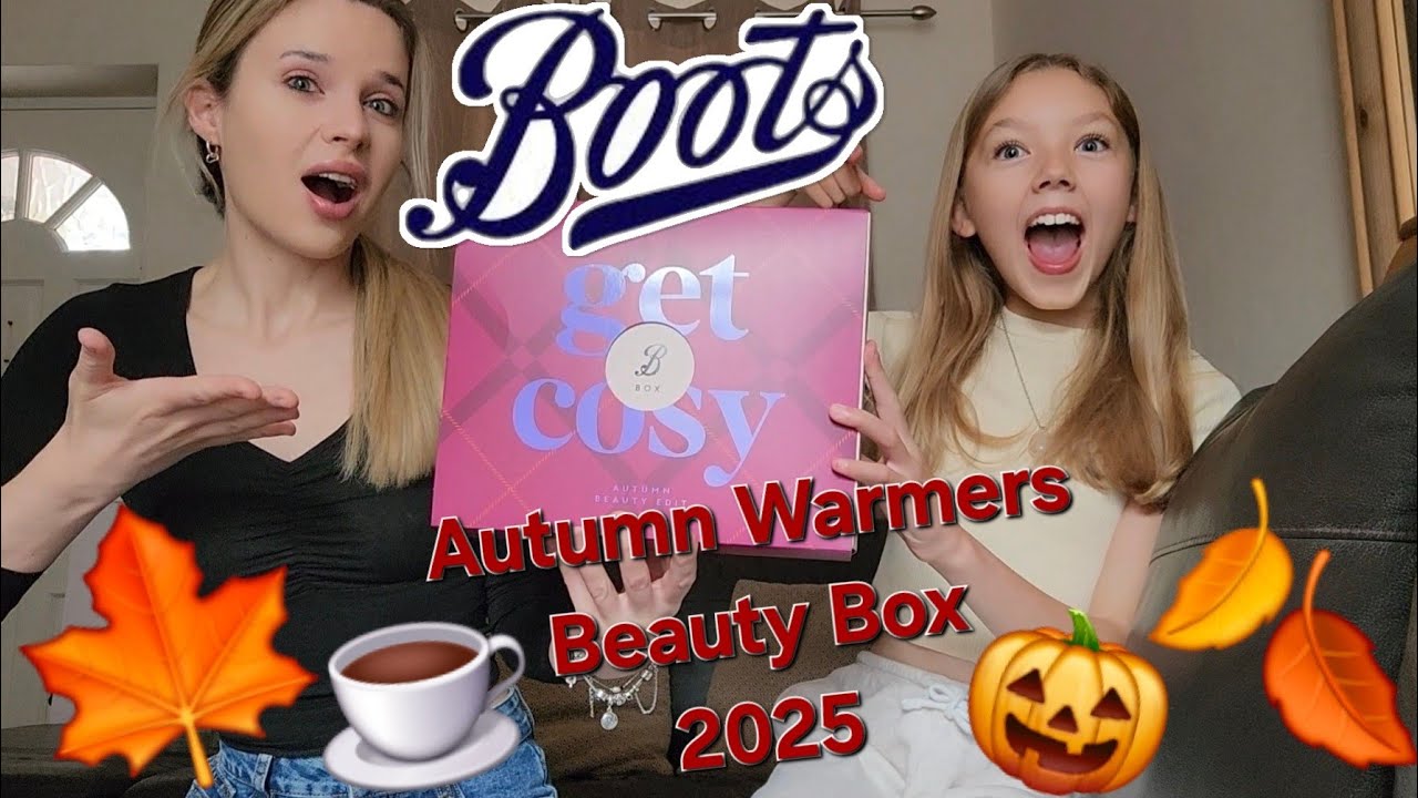 Boots Autumn Warmers Get Cosy Beauty Box MYSTERY UNBOXING 2025 trending viral tik tok labubu byoma