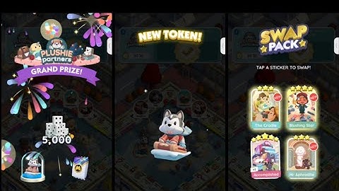 PLUSHIE PARTNERS EVENT Monopoly Go Complete #plushie #partners #event #monopolygo