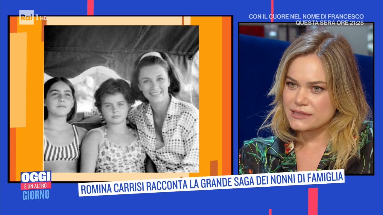 Romina Carrisi: la grande saga dei nonni di famiglia - Oggi è un altro giorno - 08/06/2021