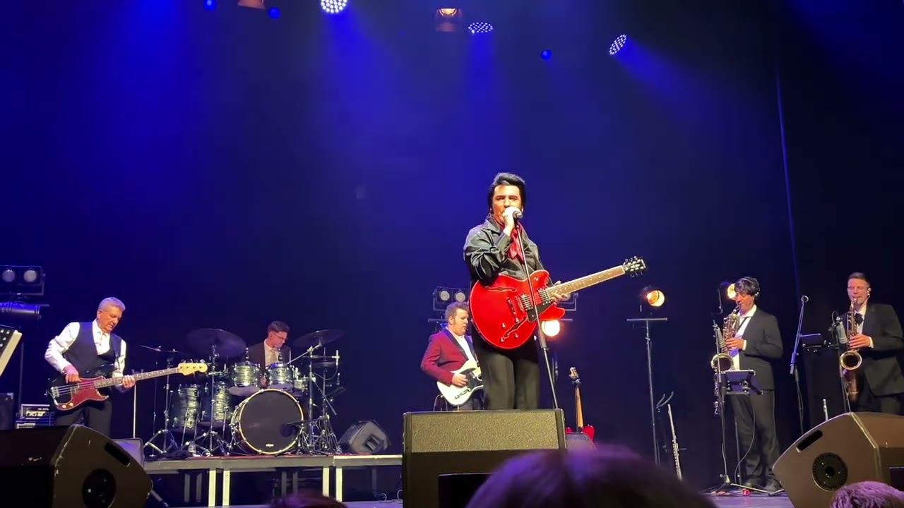 The Elvis Concert 2025  - T R O U B L E  & Guitar Man (Live in Gent 2025)
