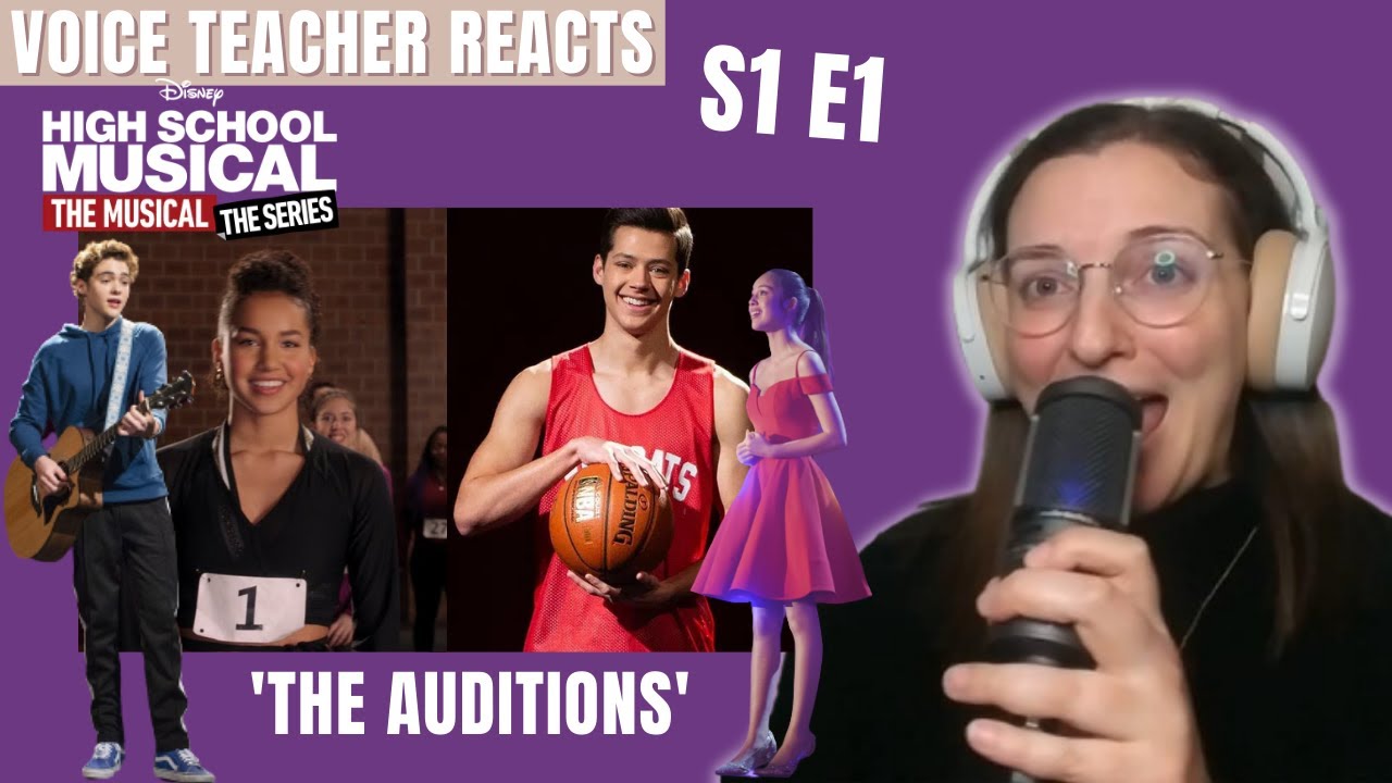 The Start of Something New! ❤️ - Voice Teacher Reacts - HSMTMTS Season 1, Episode 1 - The Auditions