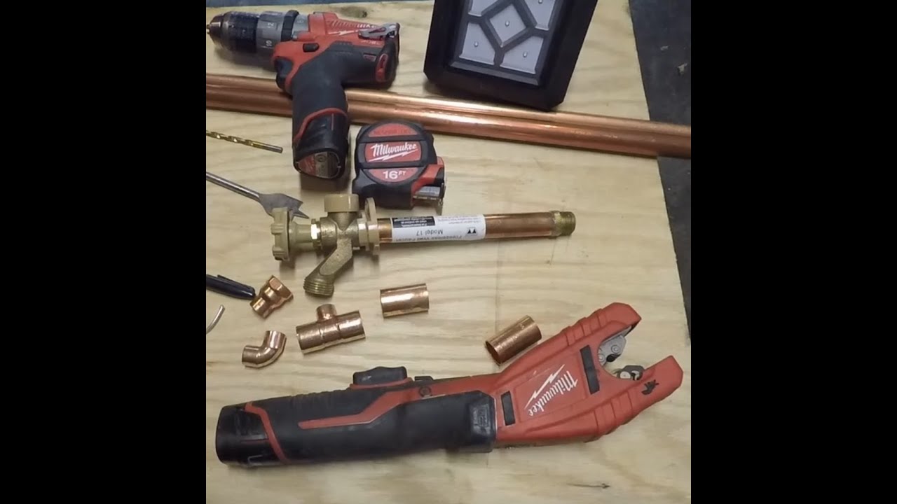 Adding Hot Water Hose Bib For Washing Vehicles YouTube