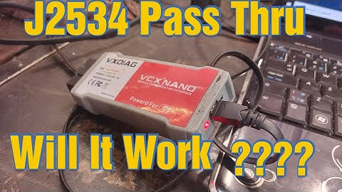 Vxnano as a J2534 PASSTHRU device p1