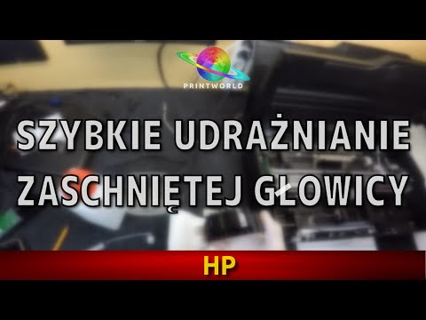 Wideo: Jak Przepłukać Głowice Drukujące Drukarki