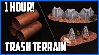 Trash To Terrain In 1 Hour - Warhammer 40k