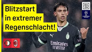 Thumbnail for Feyenoord Rotterdam - AC Milan | UEFA Champions League | DAZN Highlights