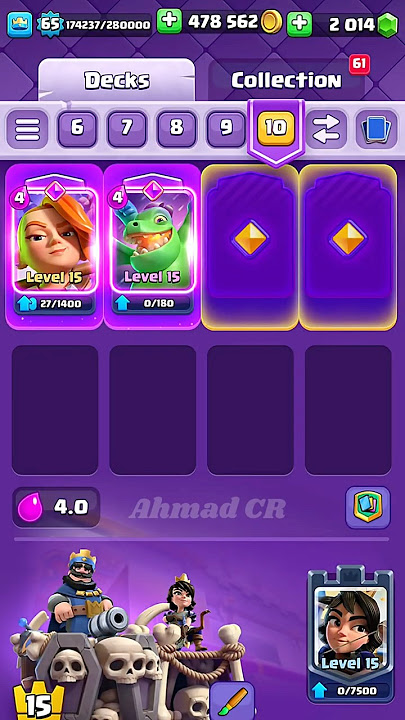 Messi v Ahmad CR😱 #clashroyale