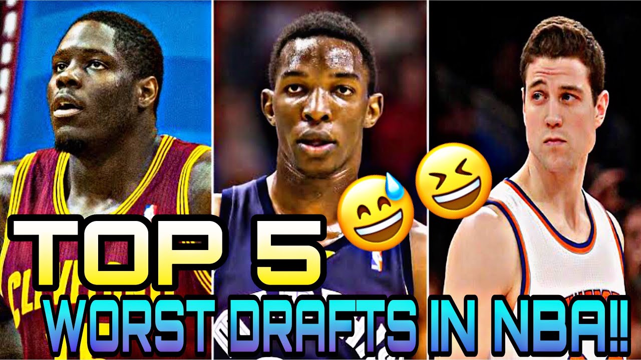 TOP 5 WORST NBA DRAFT PICKS EVER!!