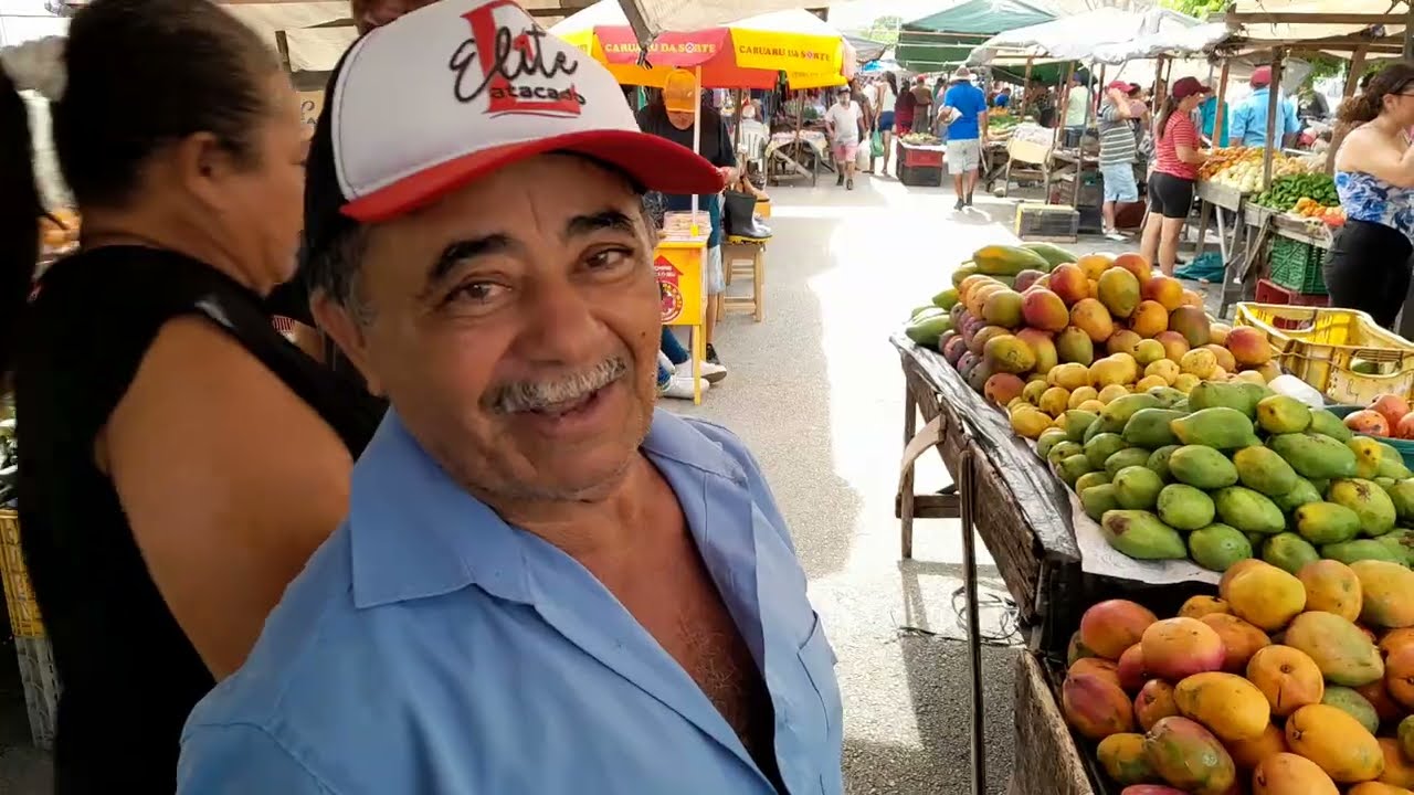 Feira livre da Cidade de Frei Miguelinho Pernambuco. 03/03/2026