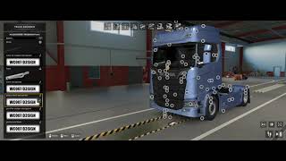 ETS2 Scania NG front window frame update screenshot 5