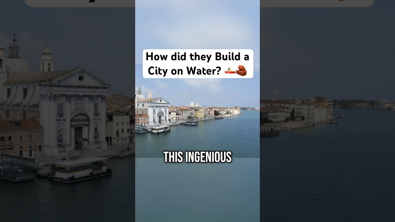 Как строилась Венеция? 🇮🇹 Секрет города! 🏘️ 