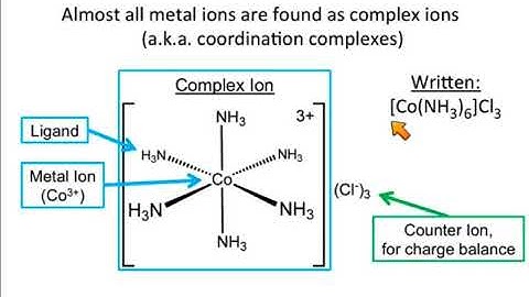 Transition Metal Complexes