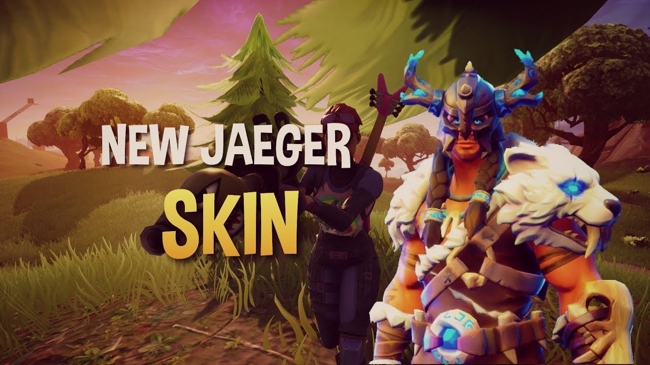 NEW JAEGER SKIN* FREE FREE* MOBILE VIDEO (FORTNITE BATTLE ROYALE)