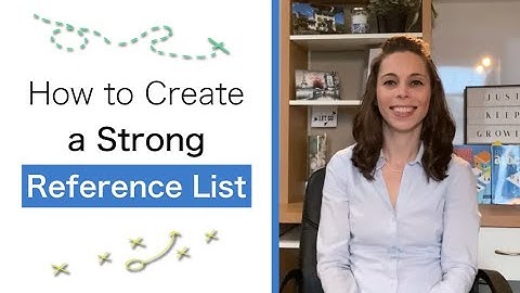 6 Best Practices of Creating Your List of Job References