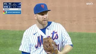 Todd Frazier MLB 1-2-3 9th inning relief pitching debut