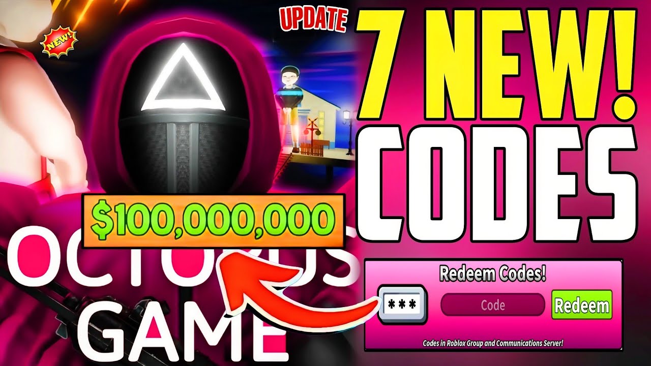 ⚠️JUMP ROPE⚡[CODE]⚠️ OCTOPUS GAME ROBLOX CODES JUNE 2025! OCTOPUS GAME ...