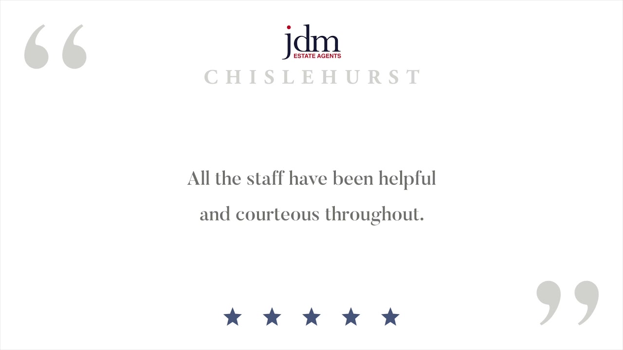 jdm Estate Agents Chislehurst Testimonial's