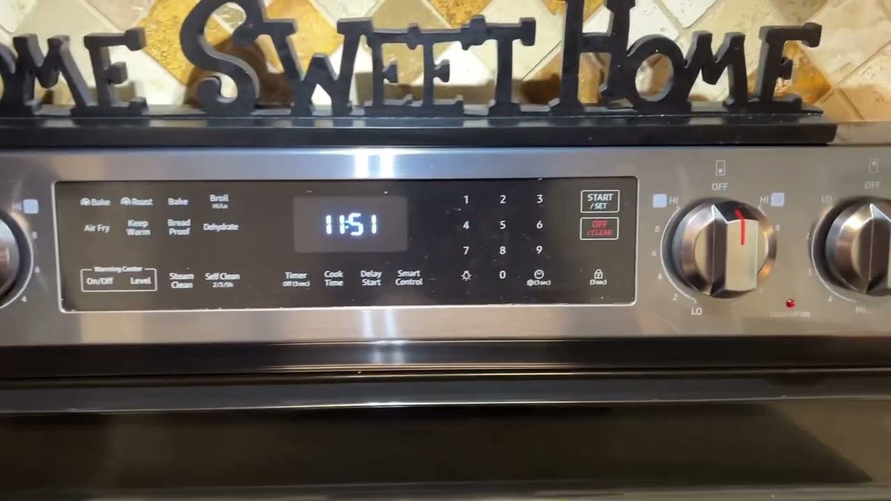 How to turn on/off Samsung oven light ! It’s so easy 😱 Samsung oven light!